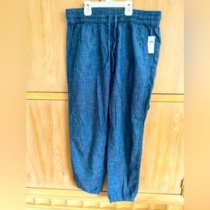 Gap Chambray Joggers size M